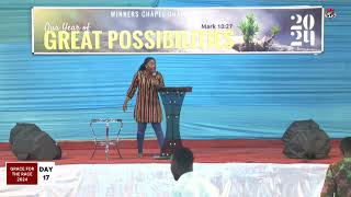 GRACE FOR THE RACE 21 DAYS FASTING AND PRAYERS DAY 17  PASTOR EDEM OWUSU  17072024 [upl. by Saucy]