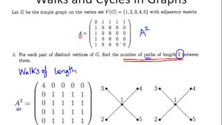 Graph Theory  Walks and Paths [upl. by Martreb864]