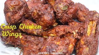 Crispy and Juicy Chicken WINGS  Spicy Crisp Chicken Wings Recipe  Easy to make Chicken Wings [upl. by Eilyac]