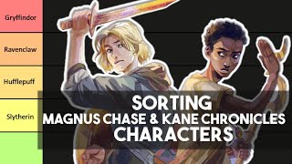 Riordanverse Sorting The Kane Chronicles and Magnus Characters into Hogwarts Houses [upl. by Marks]