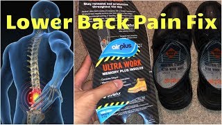 ✅Lower Back Pain Fix  👣Best Orthotic Shoe Inserts Dr Scholls amp Airplus Memory Foam Shoe Pads [upl. by Aliel295]