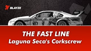 The Fast Line Through Laguna Secas Corkscrew [upl. by Fabrice470]