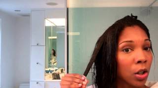 Quick Tutorial  Using Pins with Bouffant Rollers [upl. by Johen]