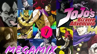 JoJos Bizarre Adventure Villains Megamix Part 1 [upl. by Anilorac900]