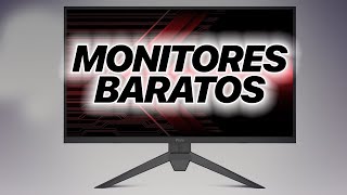 5 Mejores Monitores BARATOS Para Jugar 2024 [upl. by Loziram969]