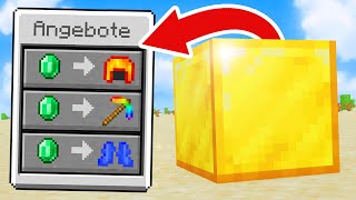 Minecraft Aber Blöcke Traden OP Items [upl. by Ahsinna519]