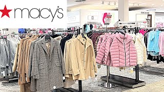 MACY’S WOMEN’S BEST COATS amp JACKETS SHOP DEALS at MACY’S BROWSE WITH ME [upl. by Otes]