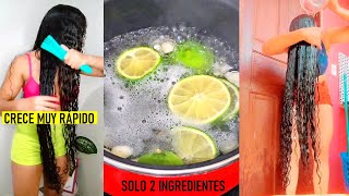 PON ESTOS INGREDIENTES A TU CHAMPU 1200 PELOS NUEVOS CRECERÁN Y LA CAÍDA SE DETENDRÁ🍃 [upl. by Sherourd]