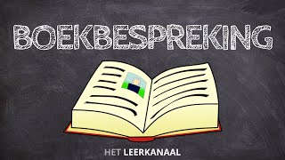 Boekbespreking maken stap voor stap  video [upl. by Fields]