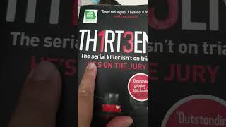 Thirteen by Steve Cavanagh booktok books bookworm psychopath serialkiller [upl. by Verdha]