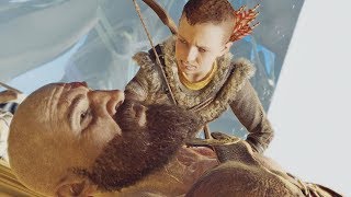 God Of War 4  Atreus Gets Angry At Kratos [upl. by Eugatnom]