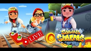 🔴live subway surfers live streaming subway surfers live video Subway surf game video [upl. by Billy]