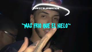 Mas Frio Que El Hielo RemixAnuel amp Martin ETB LyricsLetra [upl. by Niu602]