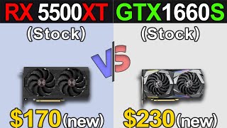 RX 5500 XT 4GB Vs GTX 1660 Super  1080p and 1440p  25 Games Benchmarks [upl. by Freedman]