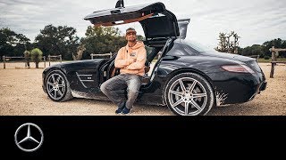 JP Kraemer unterwegs im SLS AMG Der Sportwagen mit den Flügeltüren [upl. by Klarrisa781]