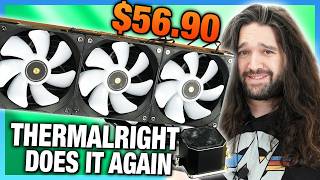 Thermalright Strikes Again 5690 360mm Liquid Cooler  Frozen Prism Review [upl. by Curzon]