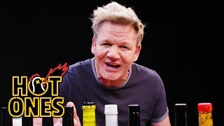 Seans Gordon Ramsay Nightmare  Hot Ones [upl. by Jandel]