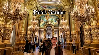 Touring Palais Garnier  Paris France travel iloveparis [upl. by Rustice]