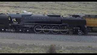 UP844 Doing 80 MPH and NO diesel engine involved [upl. by Windzer86]