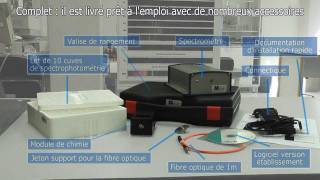 Spectrophotomètre à fibre optique  13 Présentation  JeulinTV [upl. by Clovis808]