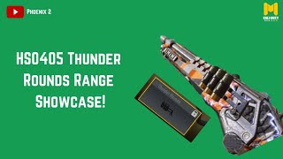 HSO405 Thunder Rounds Range Showcase codm [upl. by Yendor]