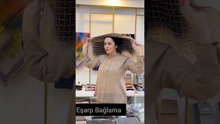 Eşarp Nasıl Bağlanır şalbağlama hijabtutorial tesettür [upl. by Edmondo]