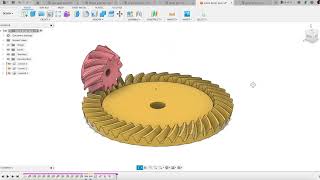 Helical Gear Screw Gear Worm Gear Spiral Bevel Gear Globoid Gear parametric Fusion 360 [upl. by Novihc]