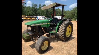 John Deere 5105 2WD Utility Tractor with CanopyBad Clutch [upl. by Betz]