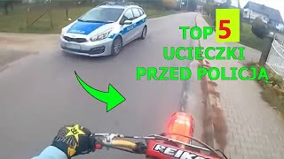 3 ucieczki MOTOCYKLISTÓW przed POLICJĄ  motocykliści vs policja [upl. by Enirhtac75]