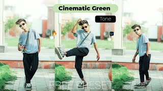 Lightroom Cinematic Green Tone 😱 Photo Editing tutorial BYDY editing [upl. by Adnirak]