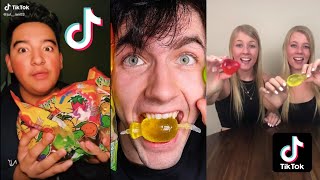 Tiktok Jelly Fruit Candy Challenge Compilation Where to BUY [upl. by Joellyn420]