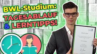 BWLStudium Tagesablauf amp Lerntipps für die Klausurvorbereitung [upl. by Gaskill700]