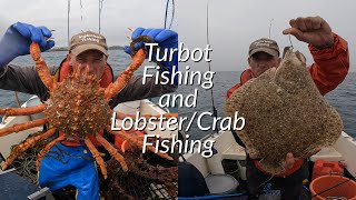 Drifting Sandbanks For Turbot and Brill  Plus Crabbing and Lobster Fishing  Sea Fishing Video [upl. by Clarie]