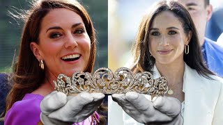 Tiara Why Kate and Meghan Will Never Wear Princess Dianas Iconic Wedding Tiara [upl. by Eirok532]