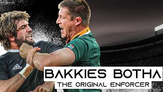 The Original Enforcer  Bakkies Botha Rugby Tribute [upl. by Pansie]