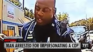 Man Arrested For Impersonating A Police Officer [upl. by Ylsew287]