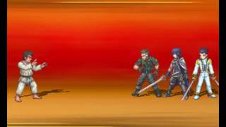 Project X Zone 2  Leon S Kennedy Unique Pre Battle Dialog [upl. by Otit621]