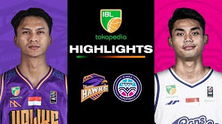 Highlight Tangerang Hawks Basketball vs Rans Simba Bogor  Day 3 Week 3 IBL Tokopedia 2024 [upl. by Bywaters]