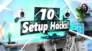 10 Tips To Improve Your Gaming  Desk Setup [upl. by Shig]