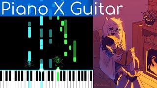 Piano X Guitar Toby Fox  Home Undertale OST 12 [upl. by Aimat]