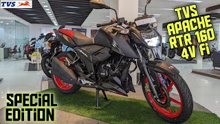 সেগমেন্ট সেরা New TVS Apache RTR 160 4V Fi BS6 Feature Review  Price  BikeLover [upl. by Ajit118]