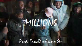 FREE  Russ Millions x Buni x YV UK Drill Type Beat  quotMILLIONSquot  Prod FawaD x Acco x Sin [upl. by Penny]