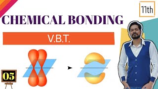 Chemical Bonding । Class 11 L5 । Valence bond theory । Overlapping of atomicorbitals  delta bond [upl. by Gnok]