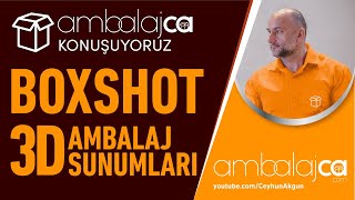 BOXSHOT ILE AMBALAJ SUNUMLARI 3D [upl. by Anide]