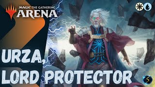 BROKEN ARTIFACTS ☀️💧 Urza Lord Protector  MTG Arena  Historic Brawl [upl. by Seana]