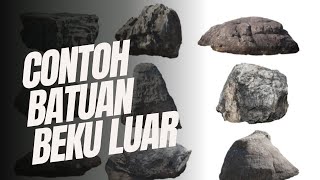 7 Contoh Batuan Beku Luar dan Fungsinya [upl. by Akiehsal]