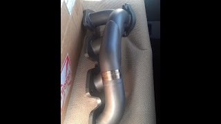 2011 Mercedes E550 Stock Exhaust before RennTech Headers are Installed [upl. by Silenay]