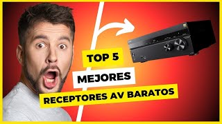 🚀 Top 5 Mejores Receptores AV Baratos del 2024 ¡No compres sin saber antes esto [upl. by Arva]