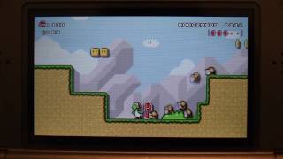 Nintendo Super Mario Maker 3ds Medal Challenge World 103 Walkthrough Gameplay part a amp b [upl. by Sheridan]