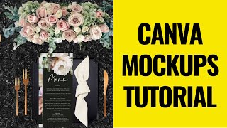 HOW TO CREATE EVENT MOCKUPS USING CANVA A Step by Step Tutorial for Event Designers [upl. by Willi490]